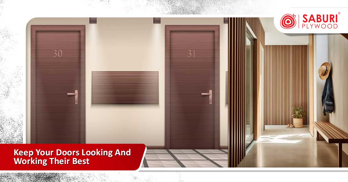 Keep Your Doors Looking And Working Their Best