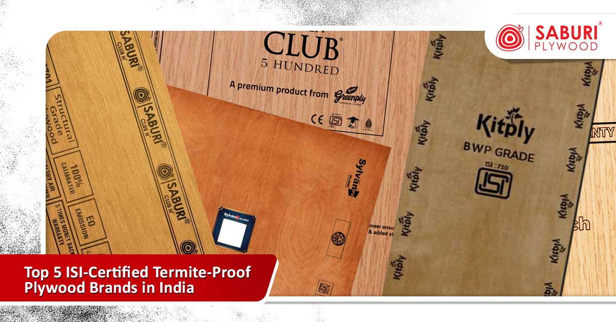 Top 5 ISI-Certified Termite-Proof Plywood Brands in India